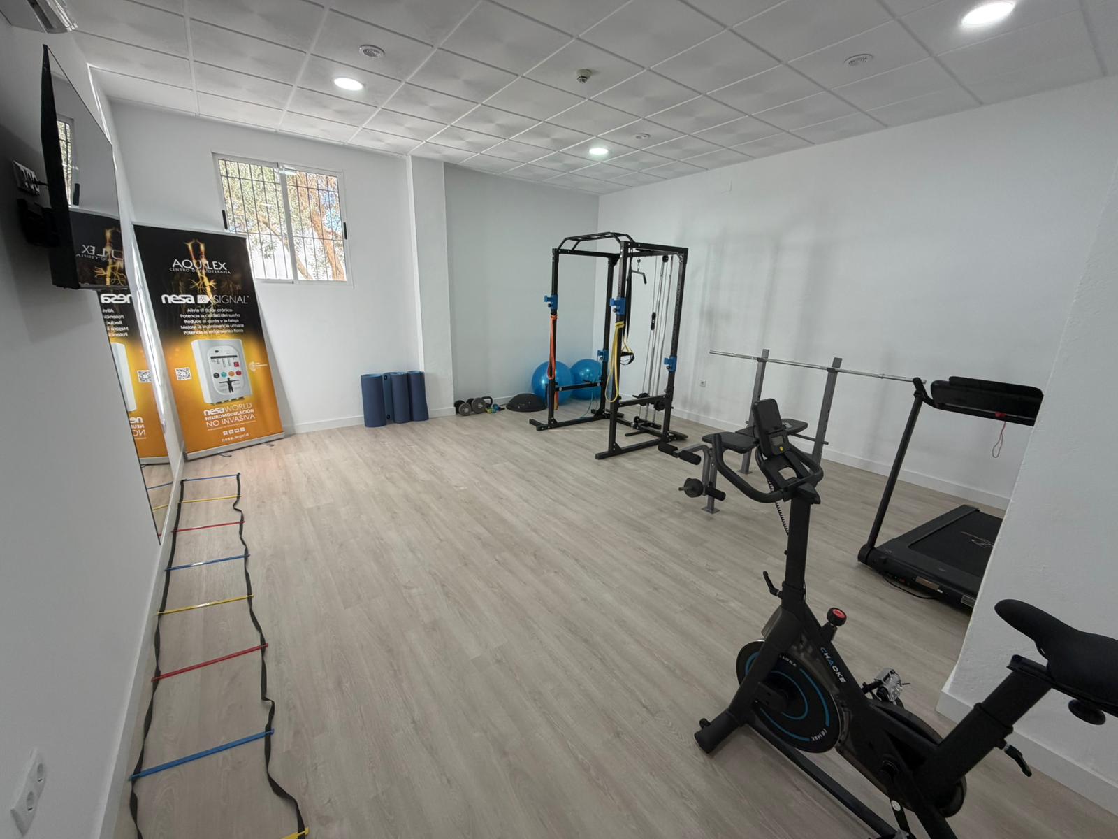 Gimnasio para ejercicio terapéutico
